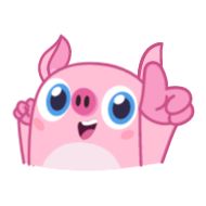 клипарт свинья фигура животного