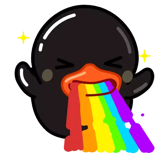 Sticker NiggerDuck - 1