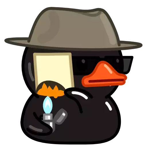 Sticker NiggerDuck - 1