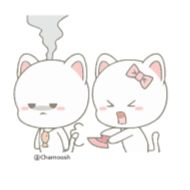 Sticker Njun & Njel- @Chamoosh 🐈 - 4