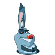 Sticker 404Fest: No Luck Hare - 4