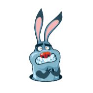 Sticker 404Fest: No Luck Hare - 3