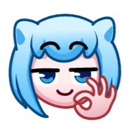 Стикер Nya Emoji @TgSticker - 10