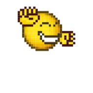 пиксел клипарт жёлтый