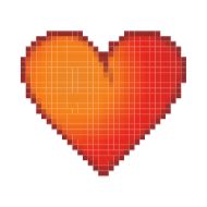 апельсин сердце