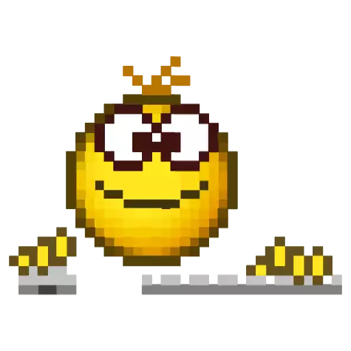 clipart pixel yellow