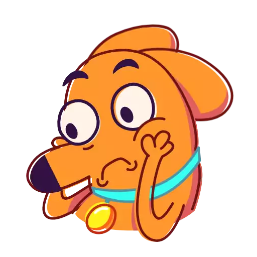 Стикер OrangeDoggo - 1