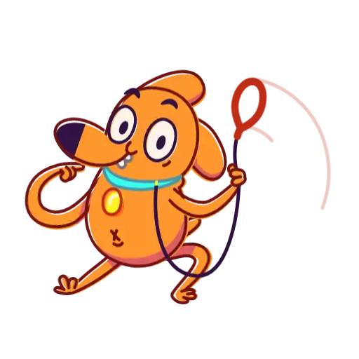 Sticker OrangeDoggo - 1