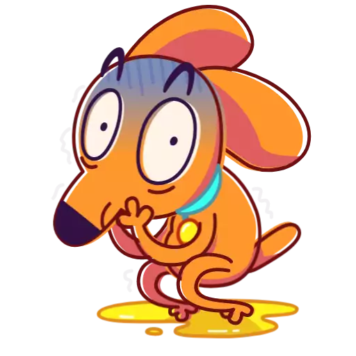 Sticker OrangeDoggo - 1