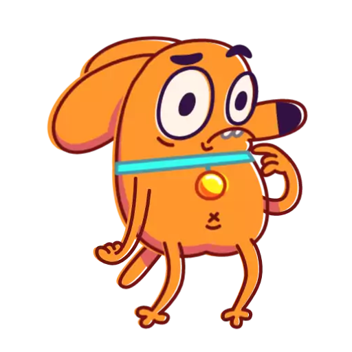 Sticker OrangeDoggo - 1