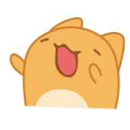 Стикер Orange Capoo @IMG2D - 11