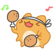 Стикер Orange Capoo @IMG2D - 4