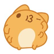 Стикер Orange Capoo @IMG2D - 2