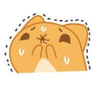 Стикер Orange Capoo @IMG2D - 0