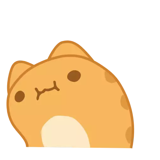 Стикер Orange_Capoo - 1