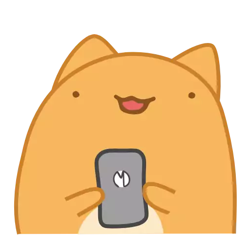 Стикер Orange_Capoo - 1