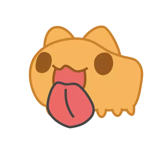 Стикер Orange_Capoo - 1