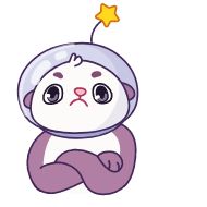 Sticker Космическая выдра - @TgSticker - 10