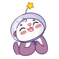 Sticker Космическая выдра - @TgSticker - 5