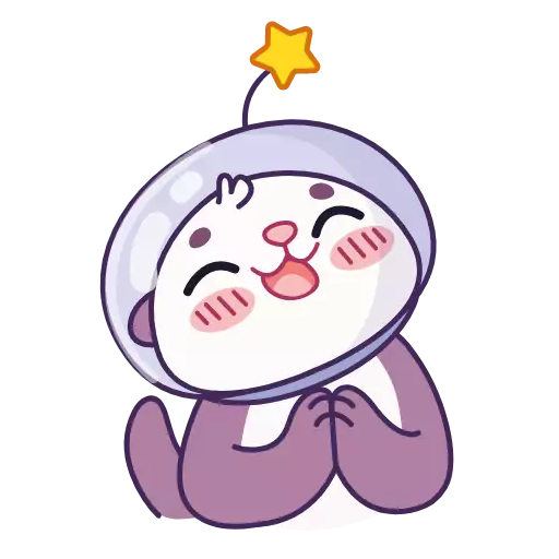 Sticker Otter_Space - 1