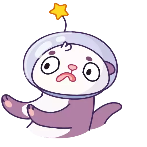 Стикер Otter_Space - 1