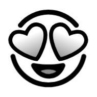 Sticker Outline Emoji @TgSticker - 11