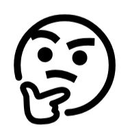 Sticker Outline Emoji @TgSticker - 10