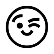 Sticker Outline Emoji @TgSticker - 8