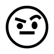 Sticker Outline Emoji @TgSticker - 7