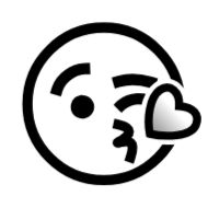 Sticker Outline Emoji @TgSticker - 2