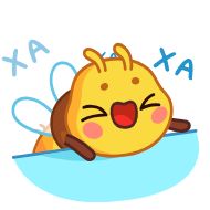 Стикер chpic.su • @Premium_EmojiTG | Пчёлка - 10