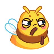 Стикер chpic.su • @Premium_EmojiTG | Пчёлка - 8