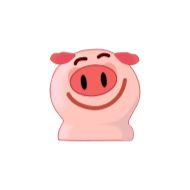 клипарт фигура животного свинья