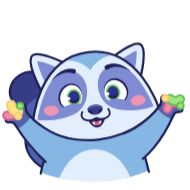 Sticker Енот / @PaidSubBot - 6