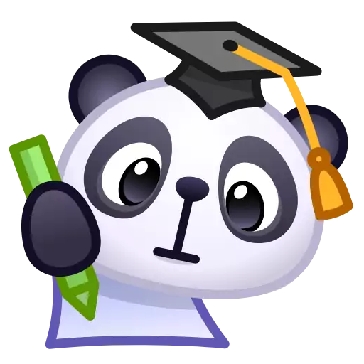 Sticker PandaEmojiAnim - 1