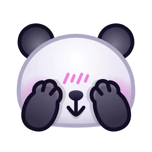 Sticker PandaEmojiAnim - 1