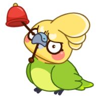 Sticker Попугай от @TgSticker - 9