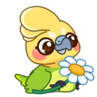 Sticker Попугай от @TgSticker - 7