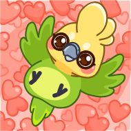 Sticker Попугай от @TgSticker - 6