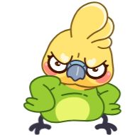 Sticker Попугай от @TgSticker - 3