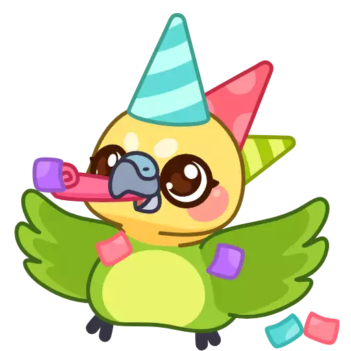 Стикер PapugOk - 1