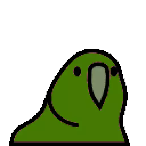 Sticker PartyParrotAnimatedpack - 1