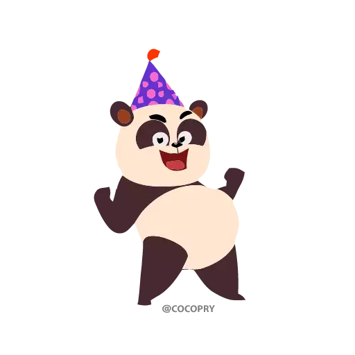 Sticker Party_Animal_By_cocopry - 1