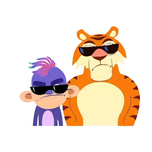 Sticker Party_Animal_By_cocopry - 1