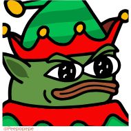 Стикер @peepopepe Xmas - 2