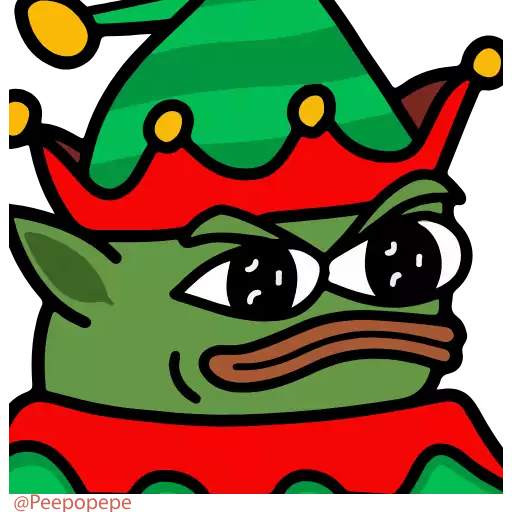 Sticker Peepo_Pepe_Xmas - 1