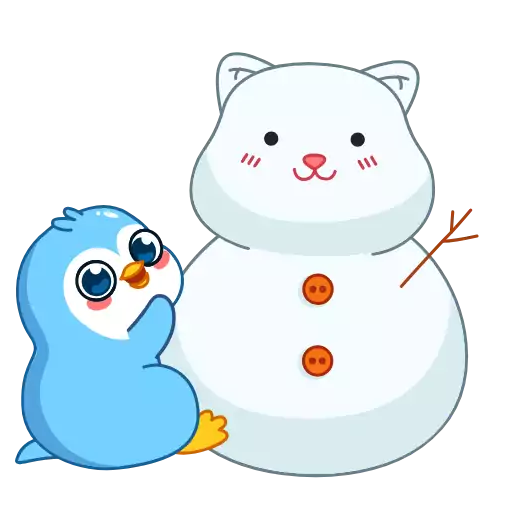 Sticker PenguinSnow - 1