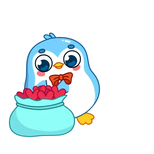 Стикер PenguinSnow - 1