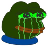 Стикер Pepe Toxic @S1ick3r - 11