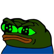 Стикер Pepe Toxic @S1ick3r - 6